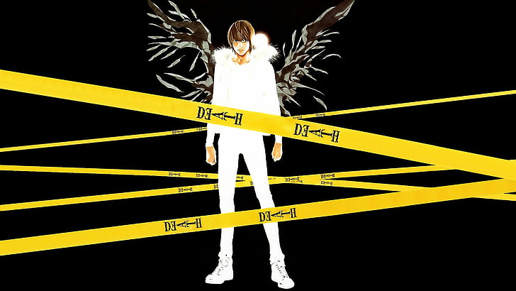 Anime, Death Note, Kira (Death Note), Light Yagami, sign, communication