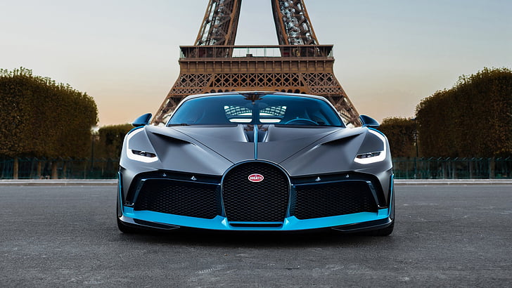 Bugatti, Bugatti Divo, Black Car, Paris, Sport Car, Supercar, HD wallpaper