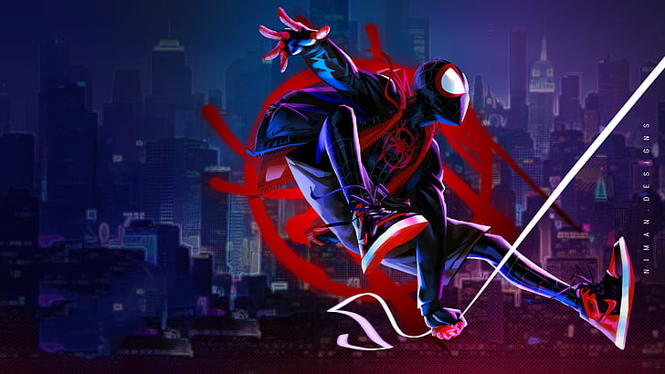 HD wallpaper: Movie, Spider-Man: Into The Spider-Verse, Miles Morales |  Wallpaper Flare