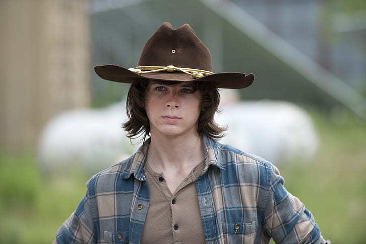 2560x800px | free download | HD wallpaper: The Walking Dead, Chandler  Riggs, Carl | Wallpaper Flare