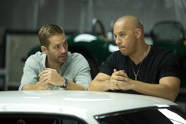 Vin Diesel and Paul Walker, Dominic Toretto, Brian O'Conner, The Fast and the Furious 6, HD wallpaper