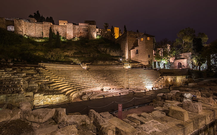 Rome, theater, Ancient Rome, architecture, built structure