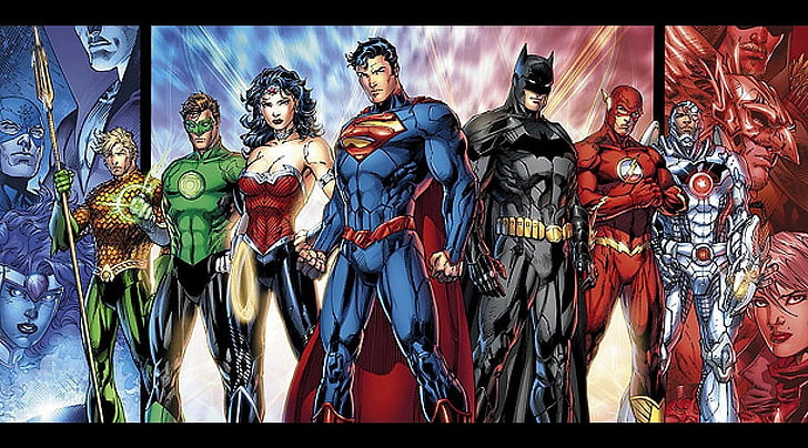 HD wallpaper: DC Super Heroes digital wallpaper, Comics, Justice League Of  America | Wallpaper Flare