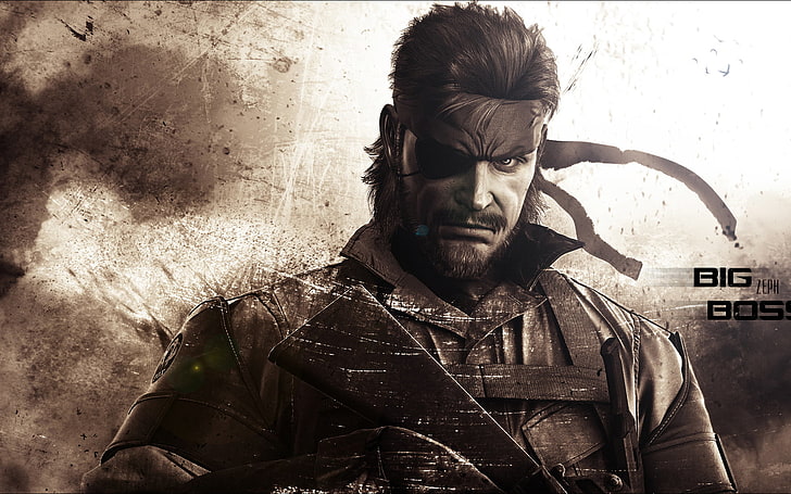 Hd Wallpaper Big Boss The Metal Gear Metal Gear Solid V Wallpaper Games Wallpaper Flare