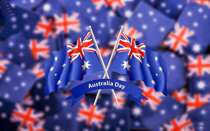 Holiday, Australia Day, Australian Flag