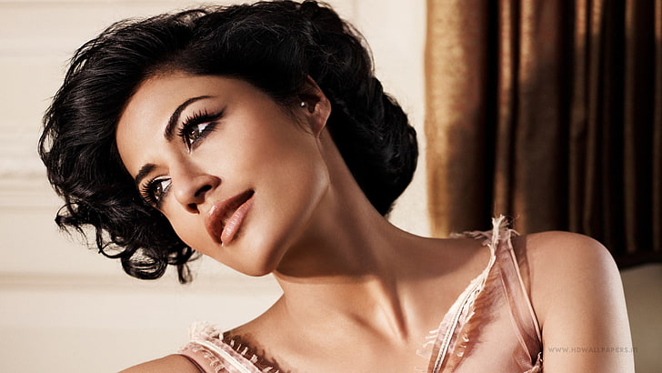 Jacqueline Fernandez Bollywood, beauty, beautiful woman, portrait, HD wallpaper
