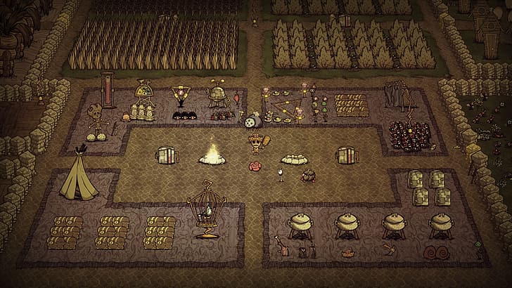 Don't Starve Together, Emplacement