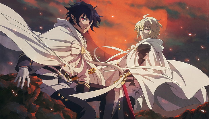 Anime, Seraph of the End, real people, adult, women, night, HD wallpaper