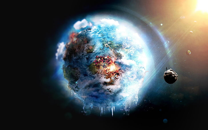 planet earth wallpaper, space, planet - space, astronomy, nature, HD wallpaper