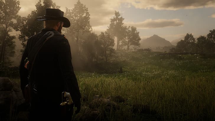 Red Dead Redemption 2, screen shot, video games, video game art