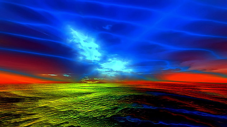 abstract colorful Oh...Ya....... Abstract 3D and CG HD Art, Cool