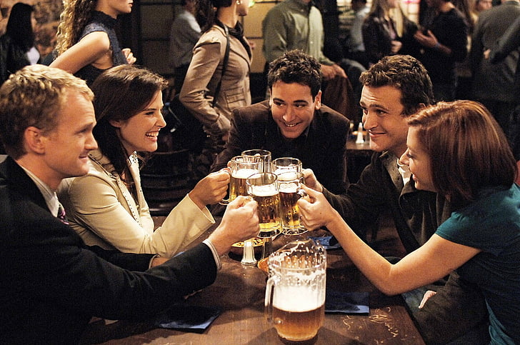 comedy, how i met your mother, series, sitcom, television, HD wallpaper