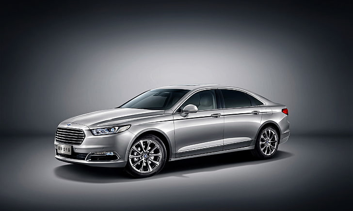 silver sedan, Ford, Taurus, 2015, CN-spec, car, mode of transportation, HD wallpaper