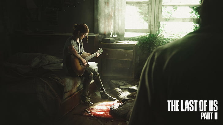 Ellie Williams, video game characters, The Last of Us 2, Abby, Firefly,  moth, PlayStation, video games, red