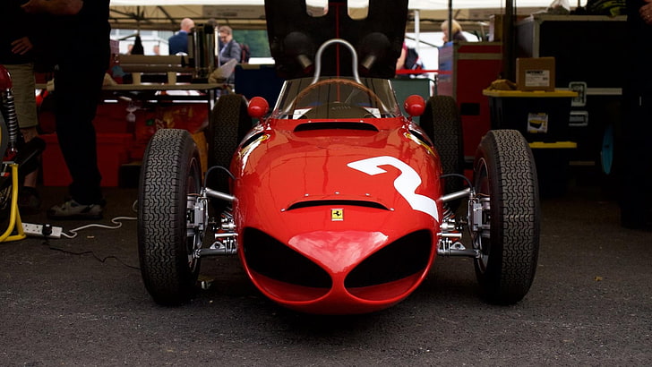1961 Ferrari 156 F1, race cars, Formula 1, Goodwood Festival of Speed