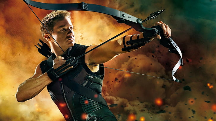 Clint Barton, Hawkeye, Jeremy Renner, The Avengers, HD wallpaper