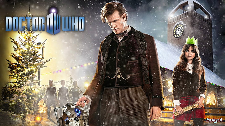 Doctor Who game digital wallpaper, The Doctor, Matt Smith, The Time of the Doctor, HD wallpaper