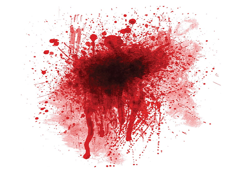 blood, red, studio shot, abstract, white background, indoors