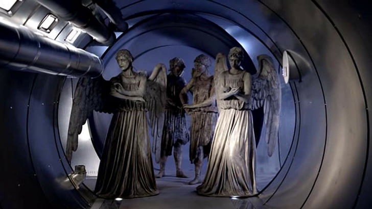 doctor who weeping angels, HD wallpaper