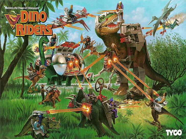 TV Show, Dino-Riders, Dinosaur