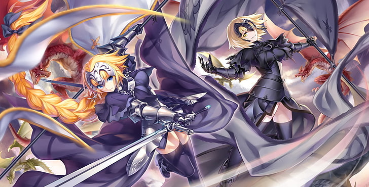 dragons anime character digital wallpaper, Fate Series, Fate/Apocrypha, HD wallpaper