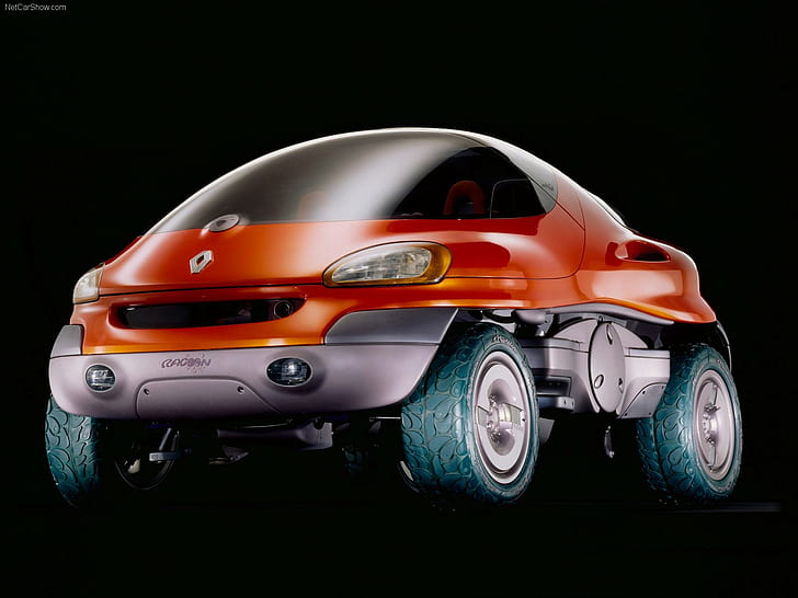1993, cars, concept, racoon, renault