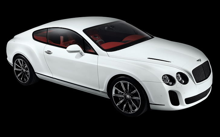Bentley Continental Supersports 2010, Bentley Continental White, HD wallpaper