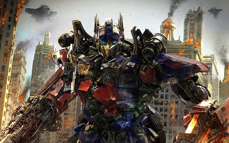 Optimus Prime - Transformers 3, optimus prime movie version, movies