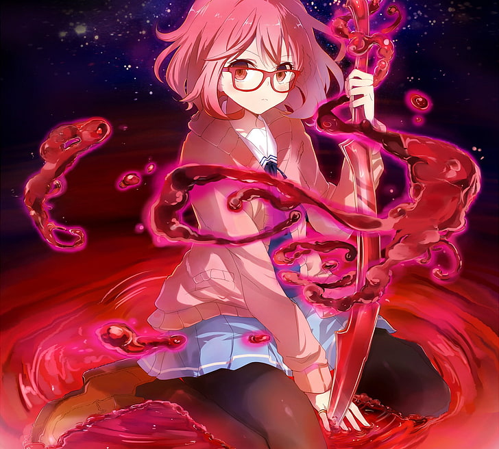 Beyond the Boundary Coloring Book : Your best Beyond the Boundary  character, +25 high quality illustrations .Beyond the Boundary Coloring  Book, Kyoukai no Kanata, Beyond the Boundary Manga, Anime Coloring Book   (