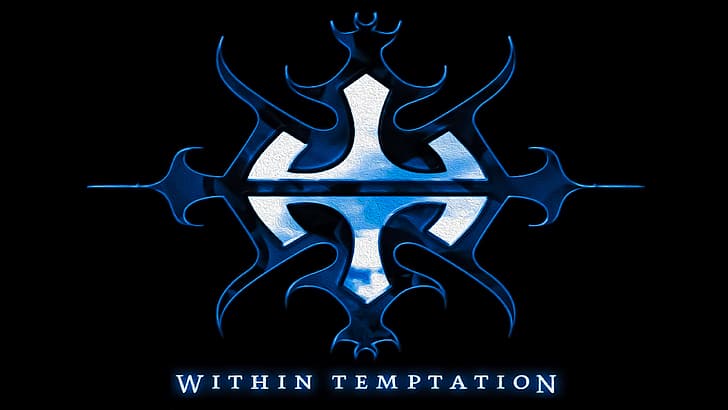 Within Temptation, logo, band, painting, HD wallpaper
