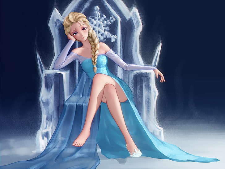 HD wallpaper: anime, anime girls, Frozen Fever, Frozen (movie), Princess  Elsa | Wallpaper Flare