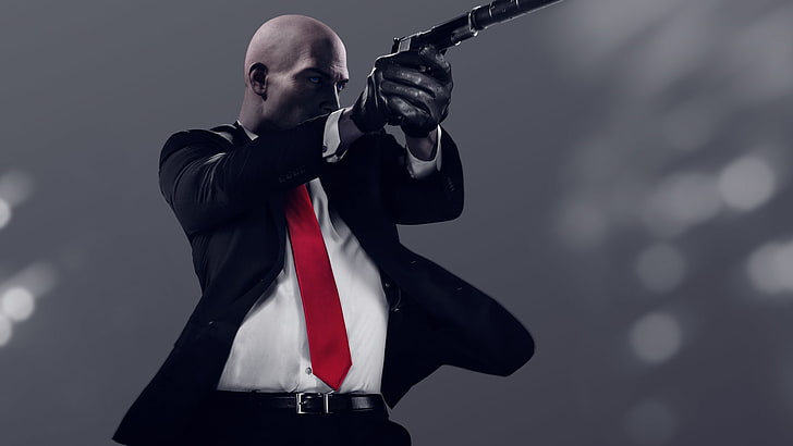 hitman 2, 2018 games, hd, one person, men, standing, males