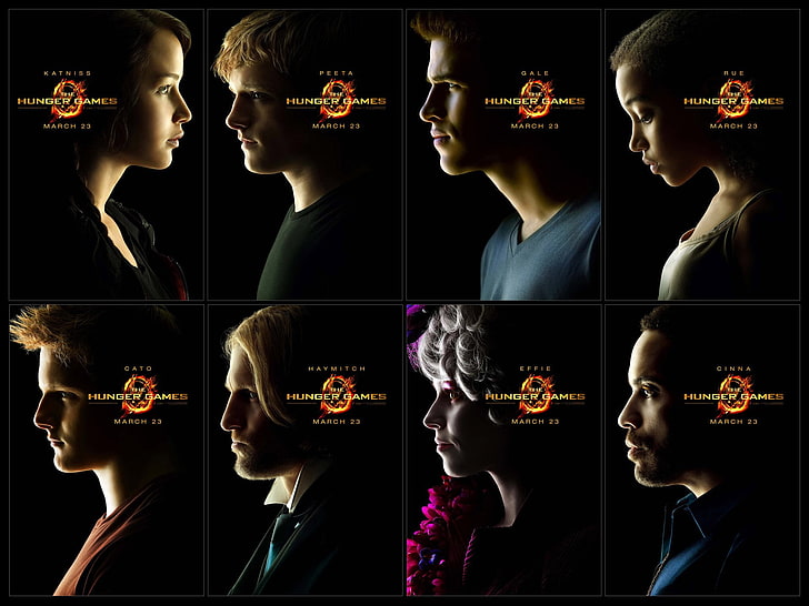 HD wallpaper: Hunger Games wallpaper, The Hunger Games, Alexander Ludwig,  Amandla Stenberg | Wallpaper Flare