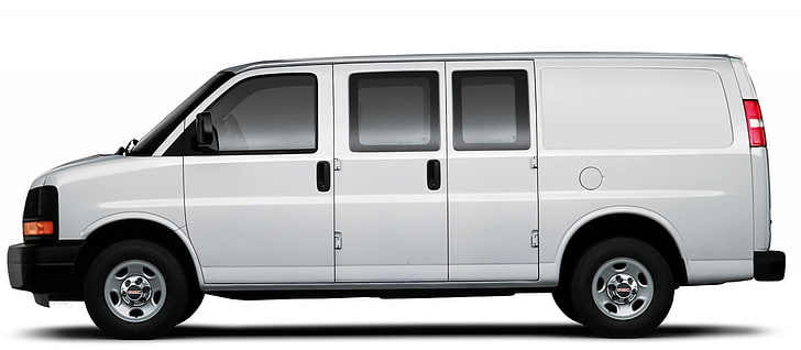 GMC Savana Cargo Van, 2003 gmc_savana minivan, motor vehicle, HD wallpaper