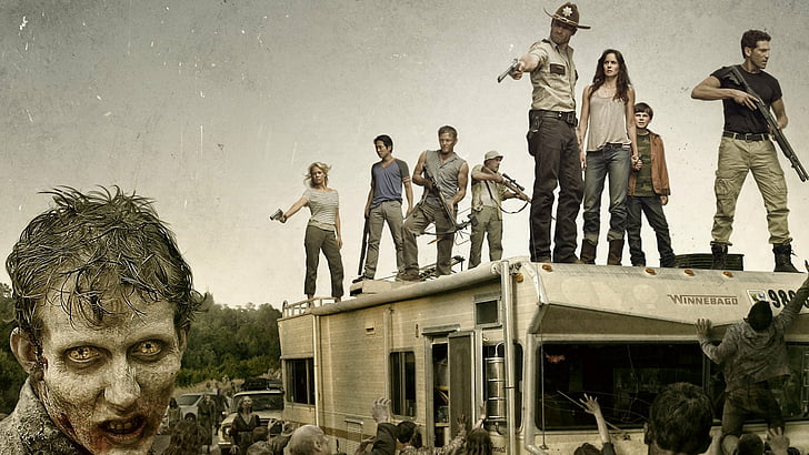 TV Show, The Walking Dead, Andrea Harrison, Andrew Lincoln
