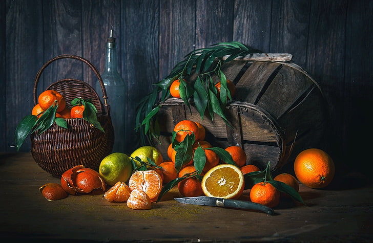 food, fruit, orange (fruit), food and drink, healthy eating, HD wallpaper