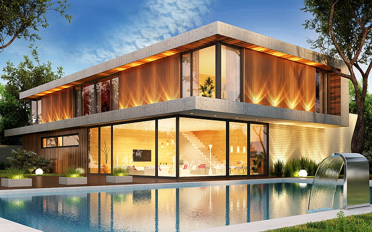 design, house, pool, modern, houses, villa, luxury