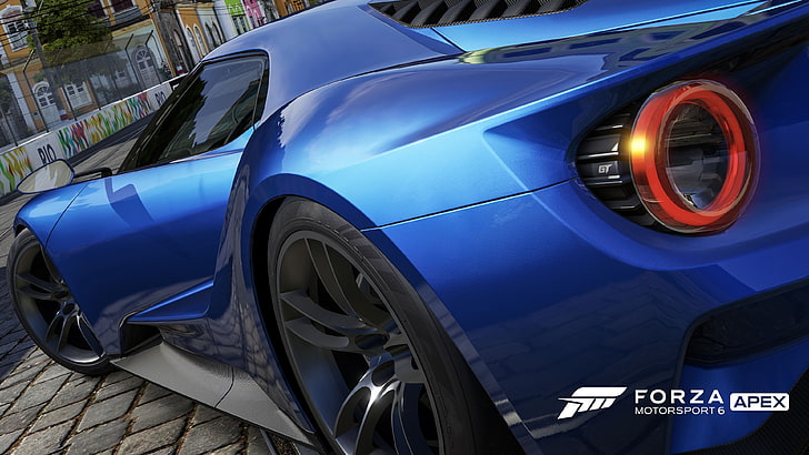 Forza Motorsport 6, car, Ford GT, mode of transportation, land vehicle, HD wallpaper
