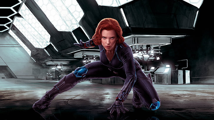Scarlett Johansson Black Widow Avengers Age Of Ultron Movies 4k Ultra Hd Wallpaper 3840×2160, HD wallpaper