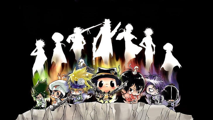 HD wallpaper: several animated character wallpaper, Anime, Katekyō Hitman  Reborn! | Wallpaper Flare
