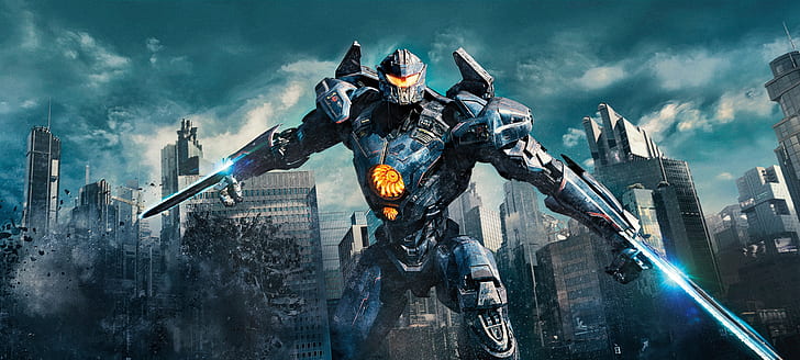 Action, Fantasy, Robots, Legendary Pictures, Machine, Big, year, HD wallpaper