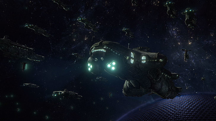 Mass Effect: Andromeda, underwater, sea, undersea, sea life, HD wallpaper