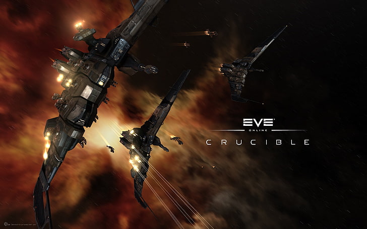 EVE Online, space, spaceship, Minmatar, no people, military