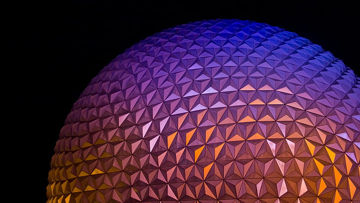 Walt Disney World Resort Dome 5K, HD wallpaper