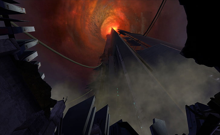 Half Life 2, Dark Tower wallpaper, Games, architecture, built structure