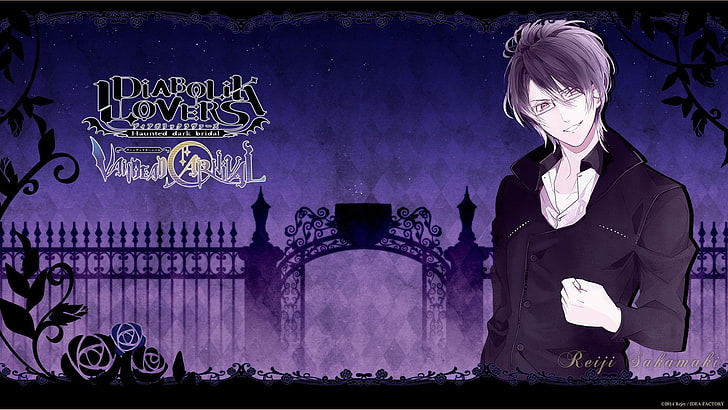 Anime, Diabolik Lovers, one person, real people, lifestyles, HD wallpaper