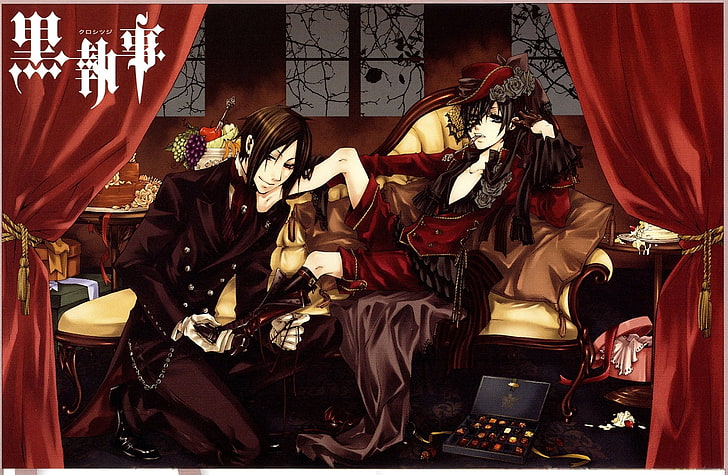 Anime, Black Butler, Dark, Gothic, HD wallpaper