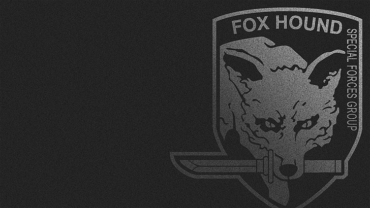 Fox Hound Special Forces Group logo, Metal Gear Solid , FOXHOUND, HD wallpaper