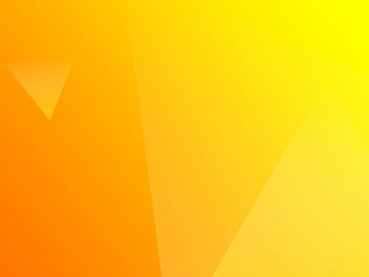 HD wallpaper: orange, shapes, geometry, gradient, triangle, yellow,  minimalism | Wallpaper Flare