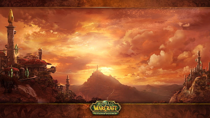 World of Warcraft wallpaper, Blizzard Entertainment,  World of Warcraft, HD wallpaper